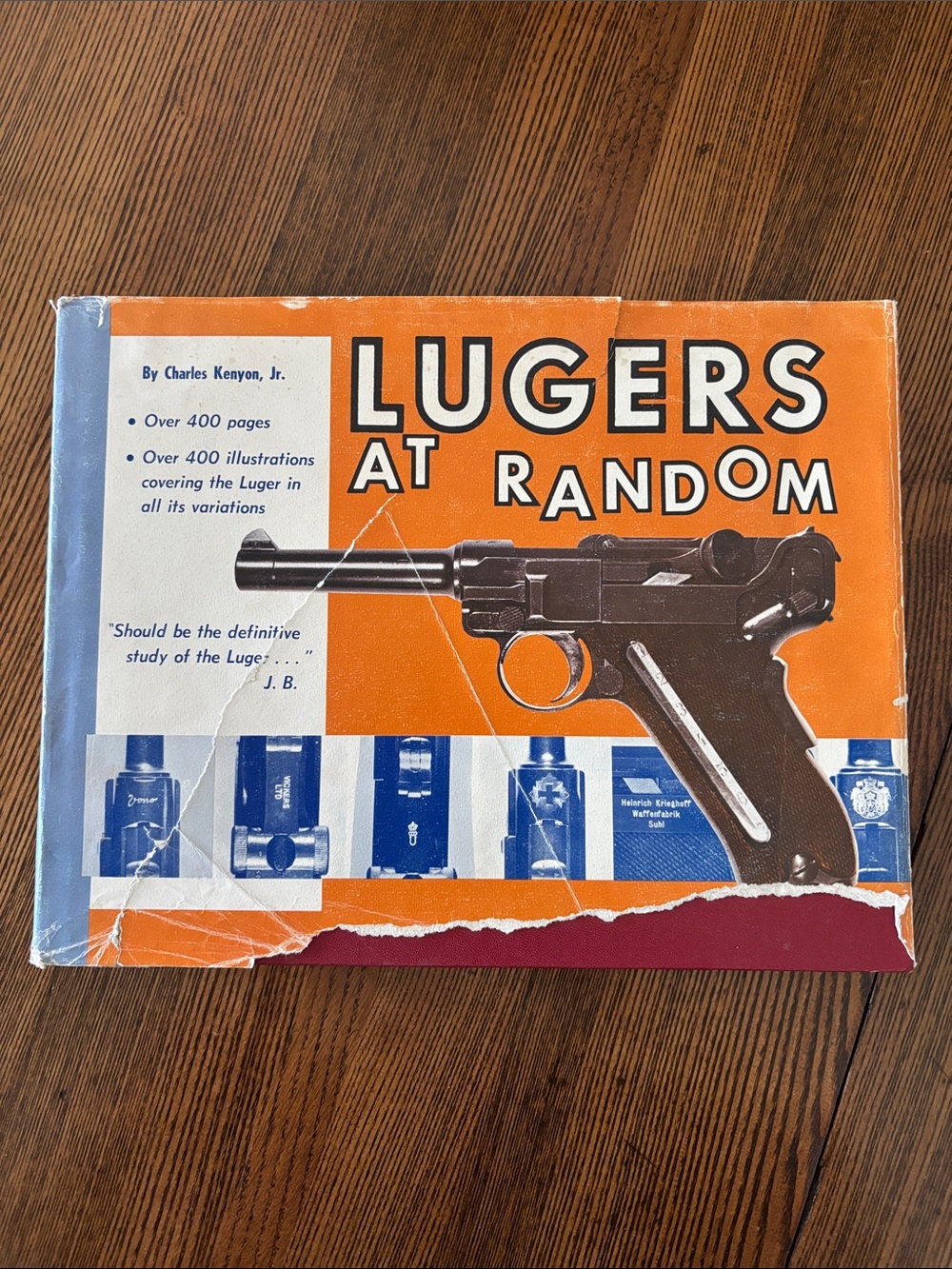 Lugers at Random - 1969 Hardcover Book